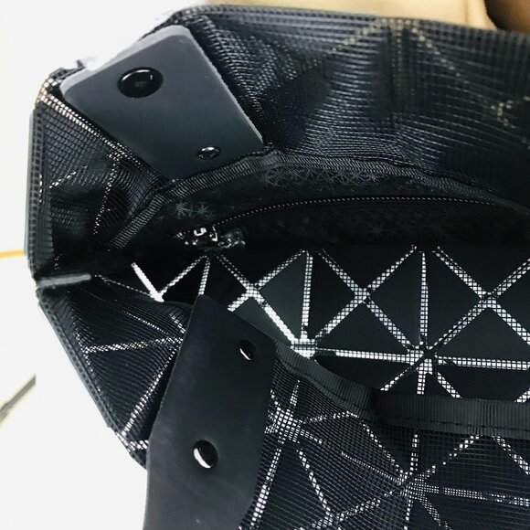 NWT Bao bao Issey Miyake Tote Bag in blue&silver - Picture 9 of 12